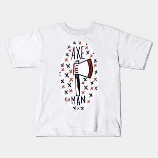 rose buddies - the axe man fan sticker Kids T-Shirt